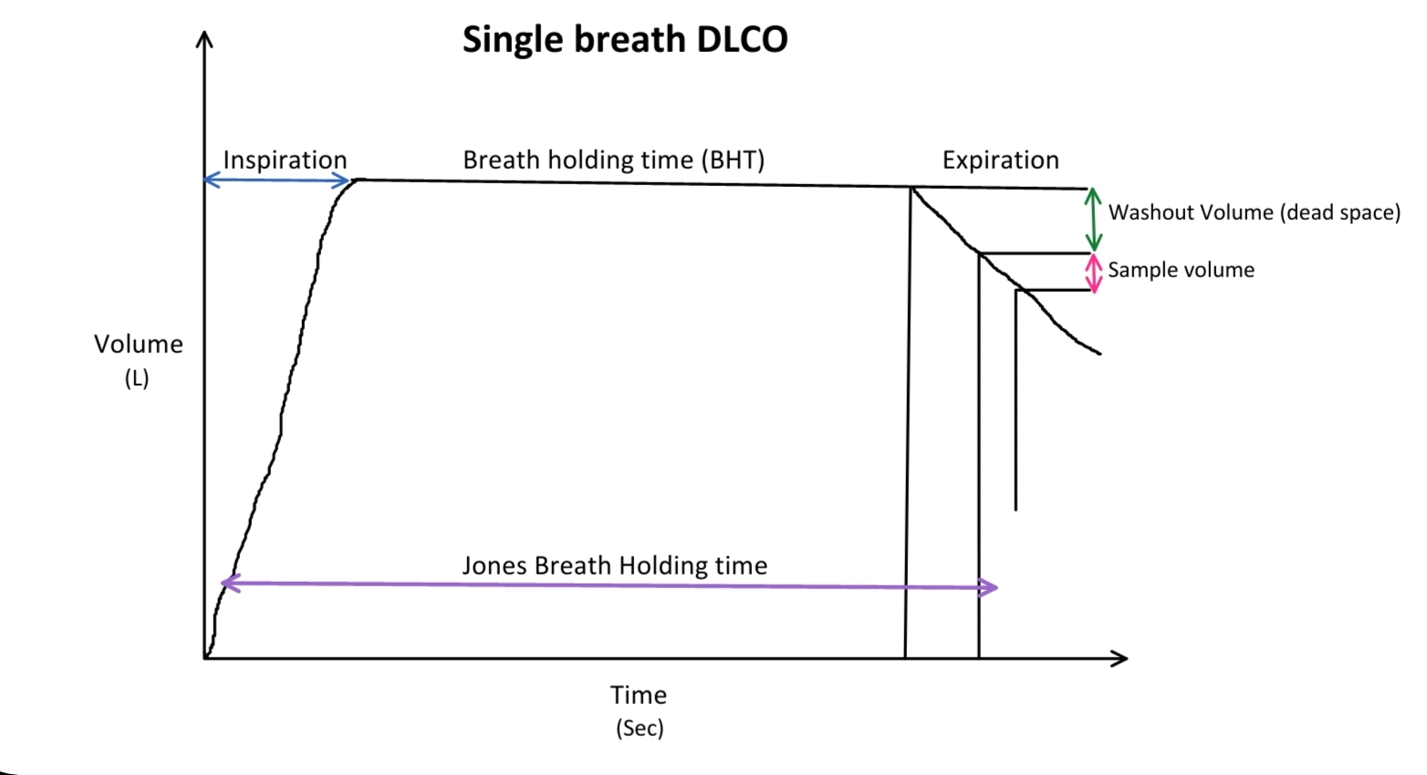 <p>Single Breath Diffusing Capacity of Carbon Monoxide</p>