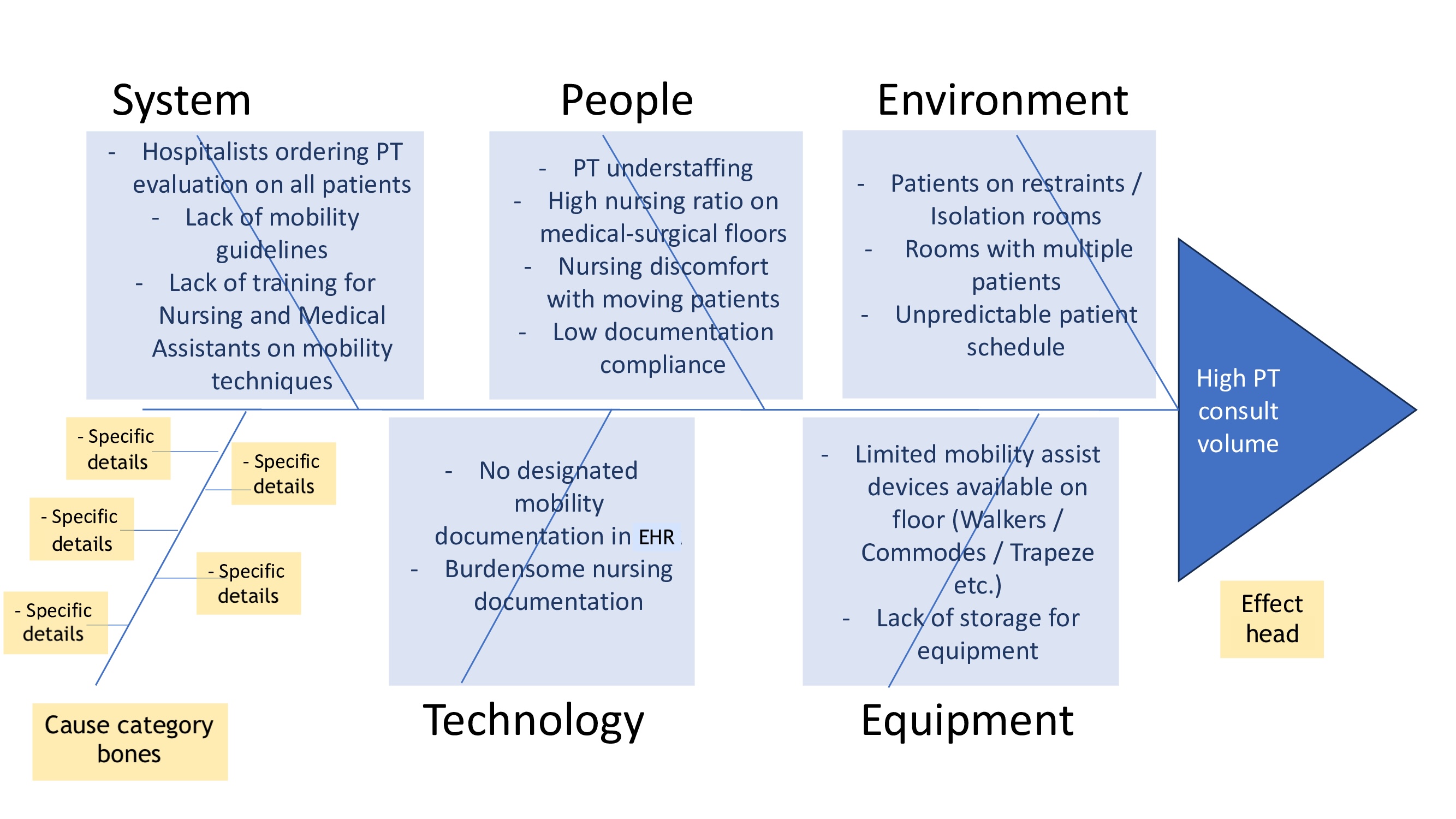 <p>Fishbone Diagram